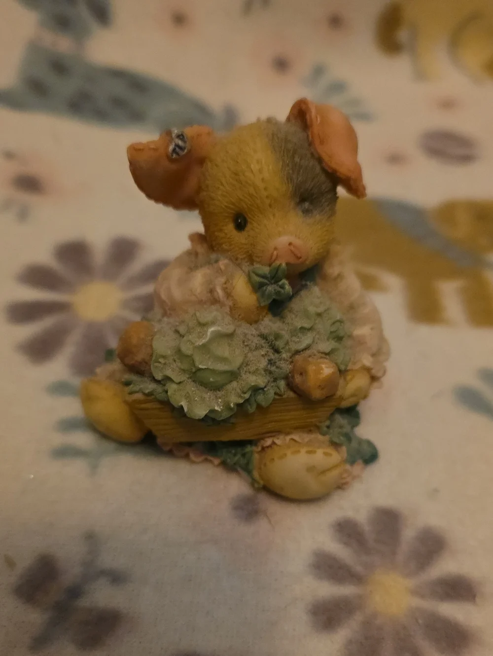 Enesco This Little Piggy Sow Lucky Pig Figurine 299871 Vintage 3